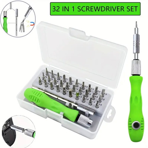 32-Piece Precision Screwdriver Set new with Magnetic Tips for Electronics