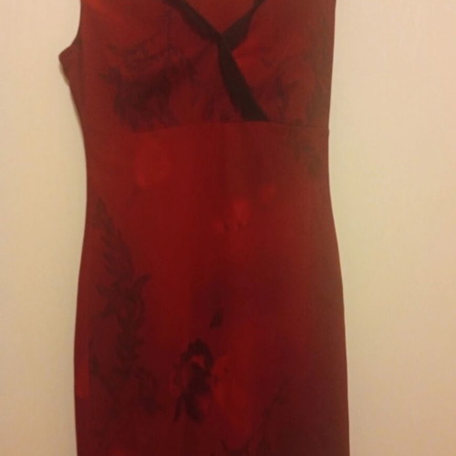 Heline dress like new, burgundy, size S