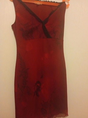 Heline dress like new, burgundy, size S