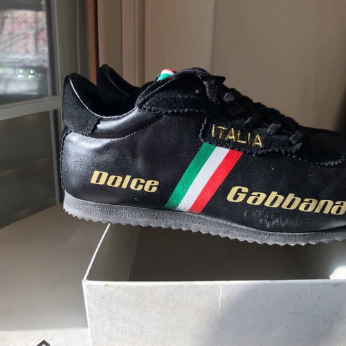 Dolce & Gabbana sneakers unisex size 41/42, black leather