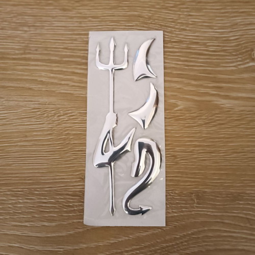 3d Devil sticker for car logo, new