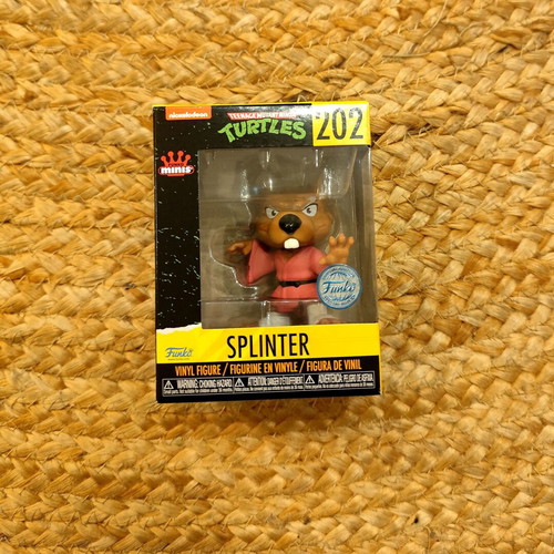 Teenage Mutant Splinter Funko Minis 202 new