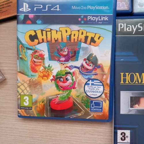 Playstation 2 discs used, 6 pieces with free kids CD
