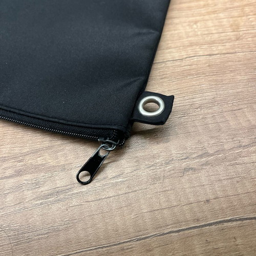 Burberry Fragrances black cosmetic pouch like new