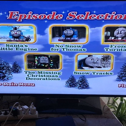 Thomas and Friends Santa's Little Engine DVD like new in English