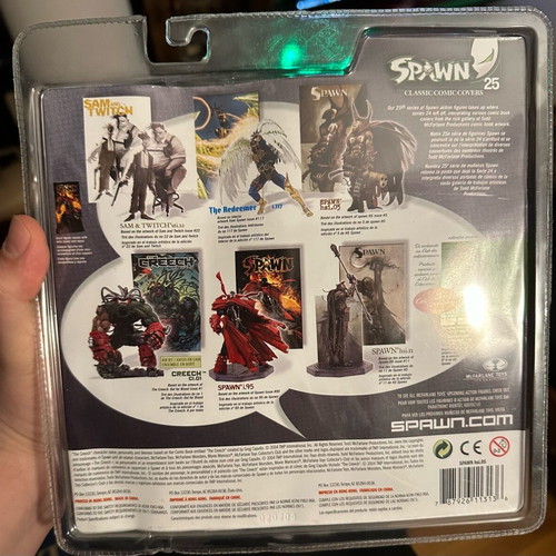 Spawn from series 25 new, rare edition with mini poster