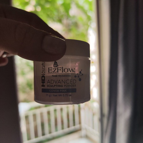 Ezflow acrylic nail powder and liquid like new