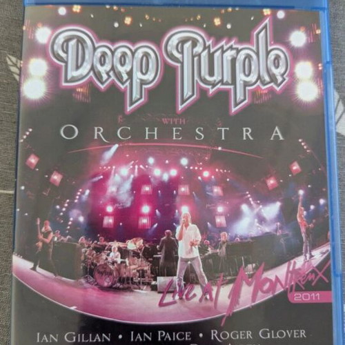 Deep Purple Live at Montreux 2006 Blu-ray like new, metal