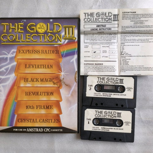 Amstrad CPC The Gold Collection III μεταχειρισμένο παιχνίδι κασέτα
