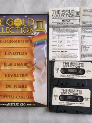 Amstrad CPC The Gold Collection III μεταχειρισμένο παιχνίδι κασέτα