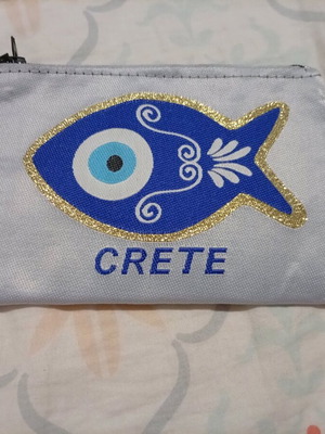 Wallet new blue and silver