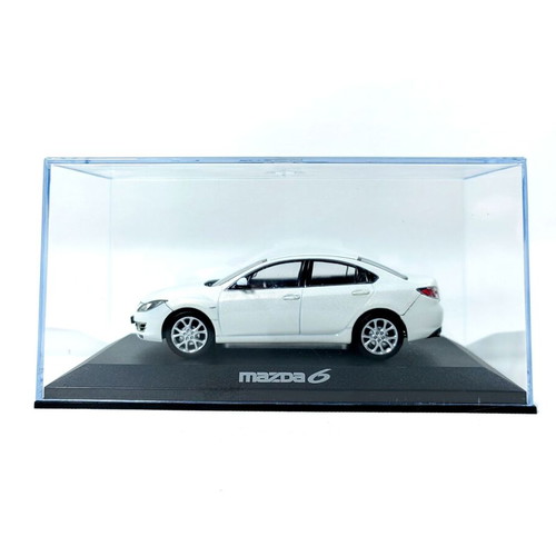 Mazda 6 Atenza Sedan white dealer edition 1:43 Norev miniature car new