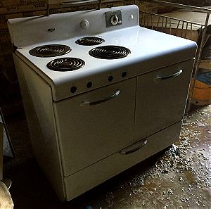 Frigidaire ηλεκτρική κουζίνα γκαζιού (1947) αντίκα ρετρό, retro, vintage