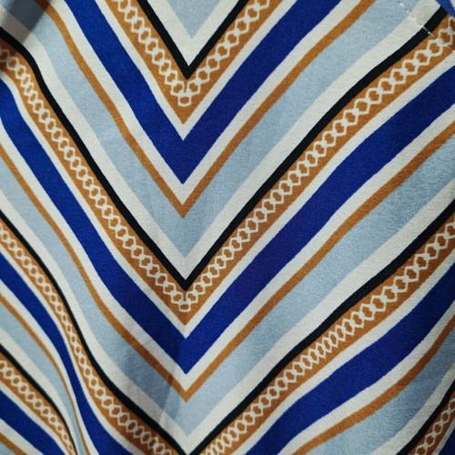 Printed dress like new, multicolor turquoise, size M