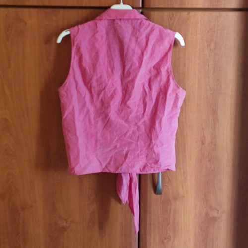 Escada pink blouse, size S