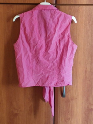 Escada pink blouse, size S