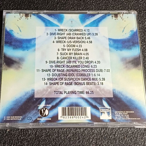 Swamp Terrorists Wreck CD used, industrial metal