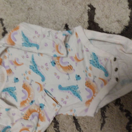 Baby bodysuits used, pack of 6, sizes 68-74