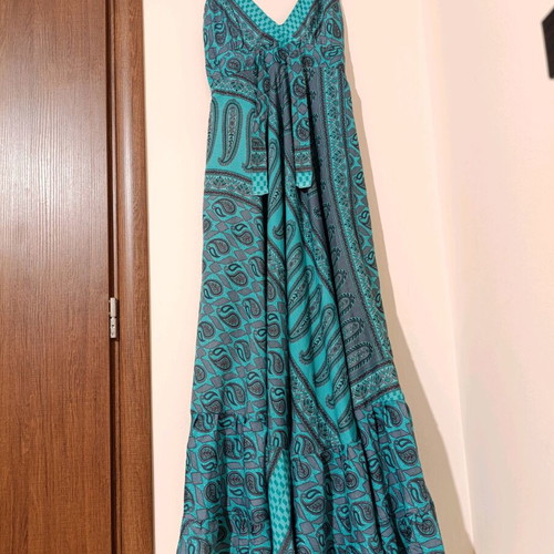 Floral dress like new, green, one size