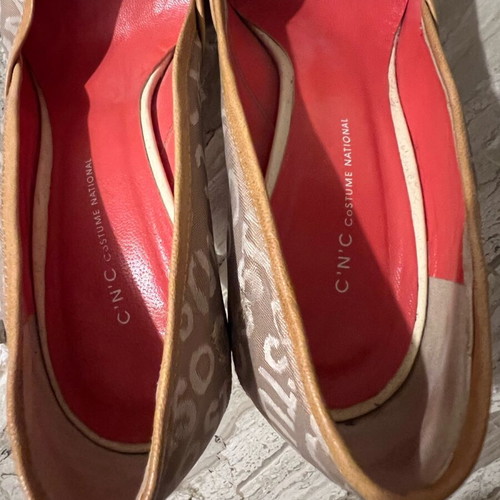 CNC Costume Nationale pumps like new, beige, 10cm heel, size 39