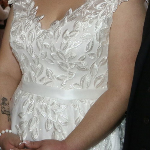 Wedding dress handmade Large/Xlarge used by Christina Andrioti