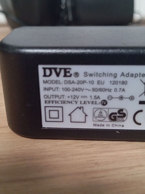 MikroTik Power Adapter 24V 0.8A for RouterBOARD used