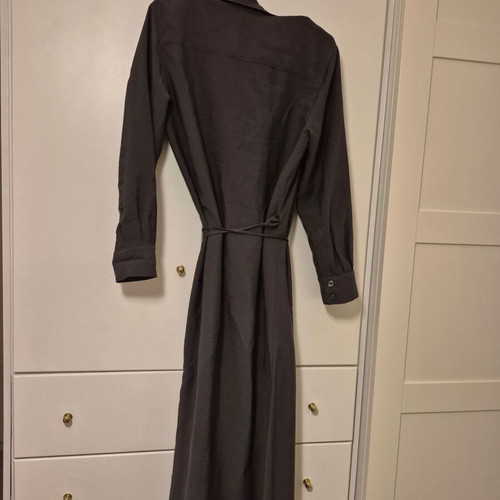 Zara wrap dress used, anthracite, size XS