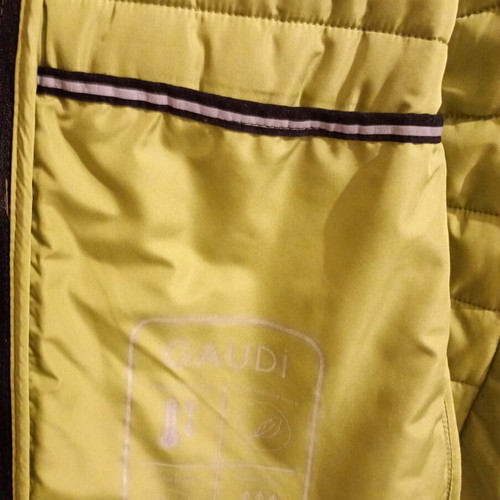 Gaudi jacket khaki like new, size XL