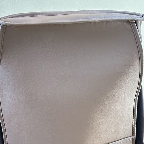 Car seat covers full set like new, straw and leatherette