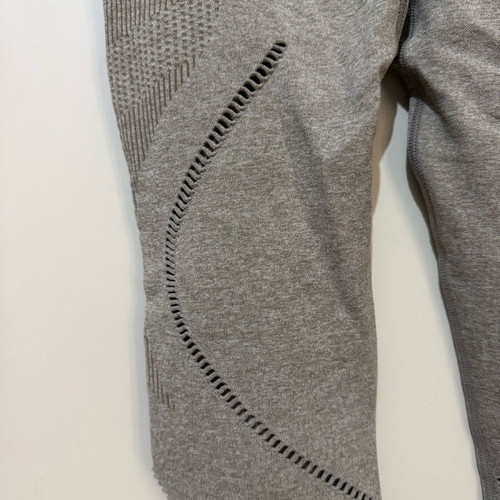 High-Waisted Leggings with Shaping and Push-Up Effect, Like New, Beige