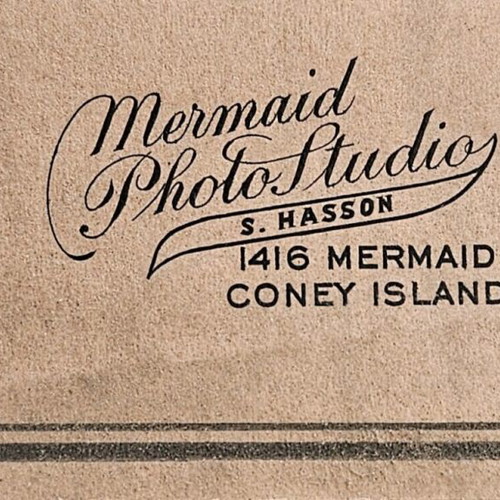Studio portrait S. Hasson Coney Island New York like new