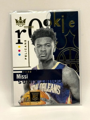 Κάρτα Panini Court Kings Yves Missi Rookies Level 1 Pelicans 2024-25 καινούργιο