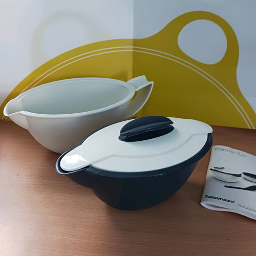 Tupperware Duo Server 550 ml with Serving Spoon new