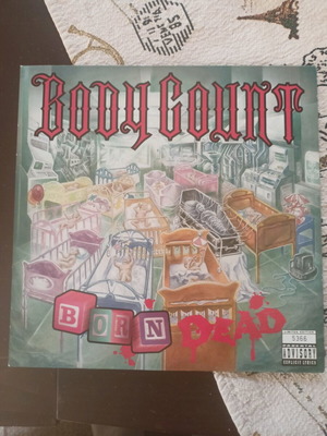 Body Count Born Dead LP like new, limited edition red vinyl