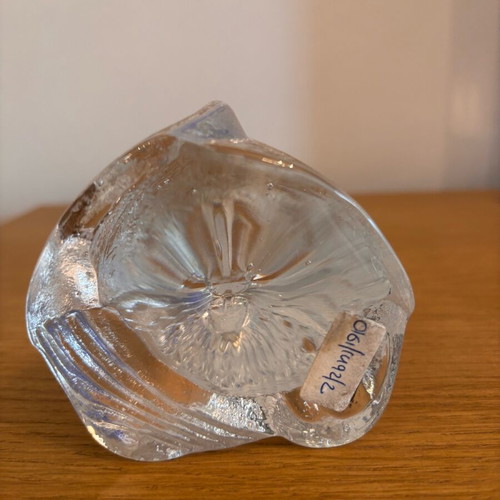 Lindshammar crystal troll sculpture like new