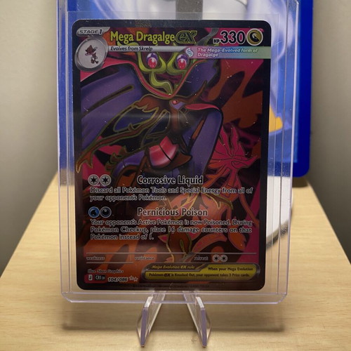 Pokémon TCG Mega Dragalge EX CRI 104/086 new