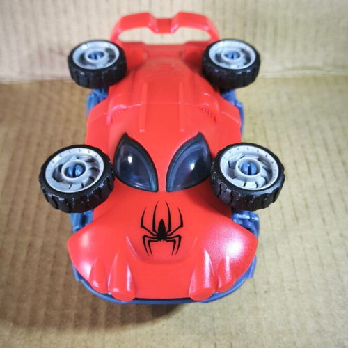Spider-Man transforming toy car like new