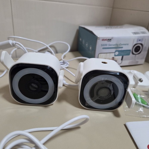 Guoanvision S600 security camera set with accessories