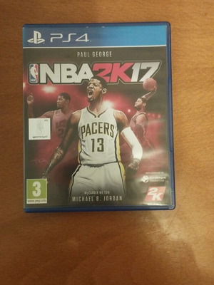 NBA 2k17 for PlayStation 4 like new