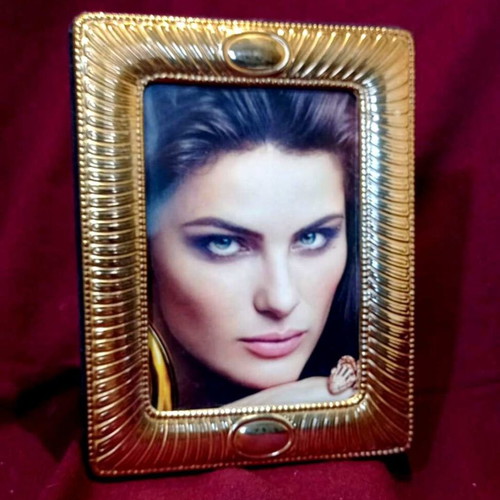 Silver Retro Frame 925 14x18cm used with velvet back