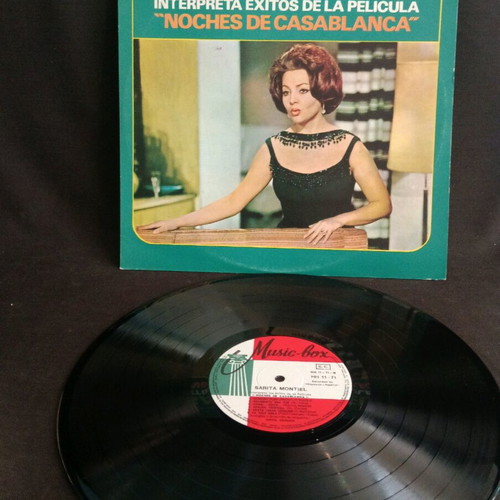 Sarita Montiel Interpreta exitos de la pelicula vinyl used, very good condition