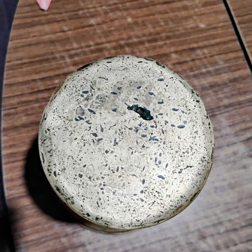 Bronze mortar used, heavy 3.3 kg, vintage