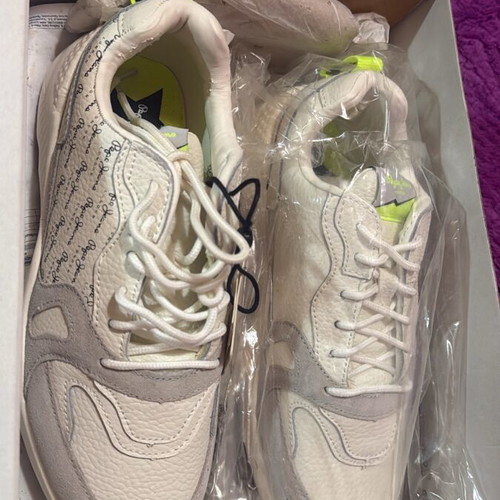 Pepe Jeans women's sneakers new, size 39, cream/grey