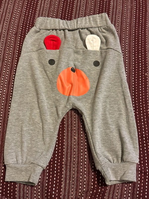 Sweatpants with design like new