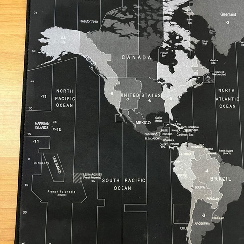 Natec Time Zone Map mouse pad like new