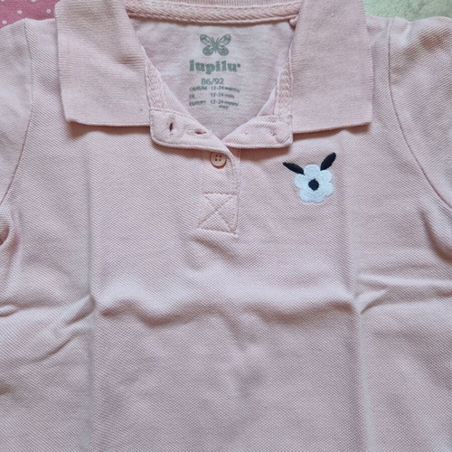 Lupilu set of 2 pink T-shirts size 86/92 cm like new