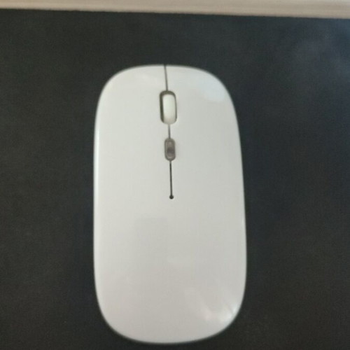 RGB wireless Bluetooth mouse like new with DPI button and USB A charging