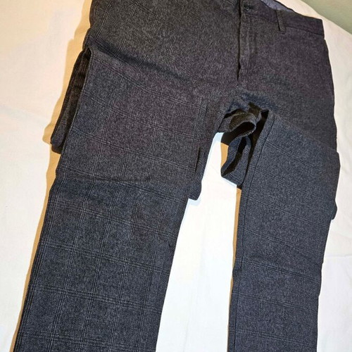 Joop! Jeans men's gray checkered pants XL like new