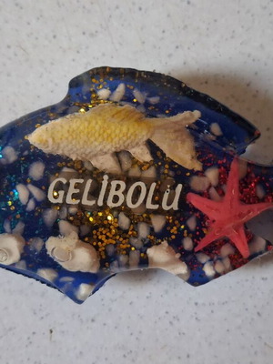 Μαγνητάκι Χειροποίητο Gelibolu τρισδιάστατο, σαν καινούργιο