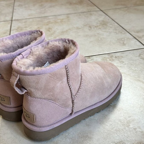 Ugg Australia boots used, pink, size 37
